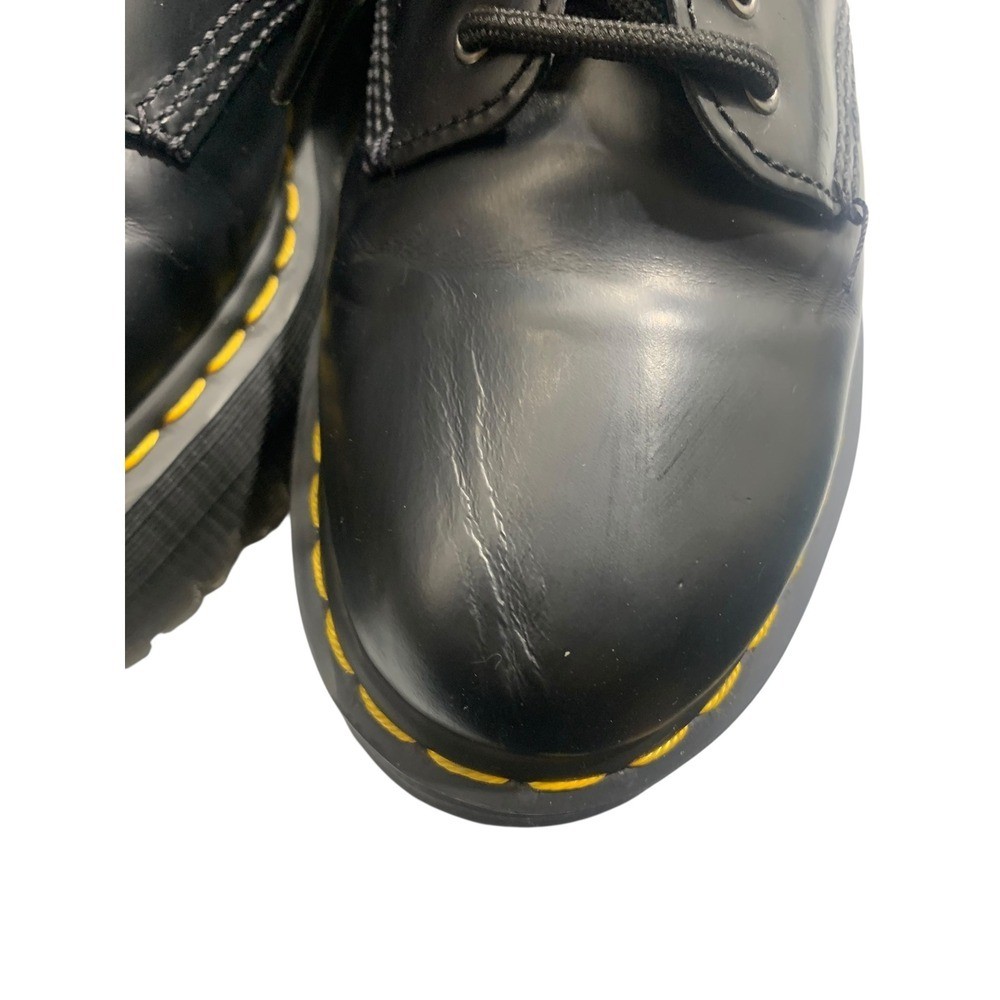 Dr Martens 8053 Quad Platform Black Leather Oxford Shoes Women’s US 7 UK 6 EU 39