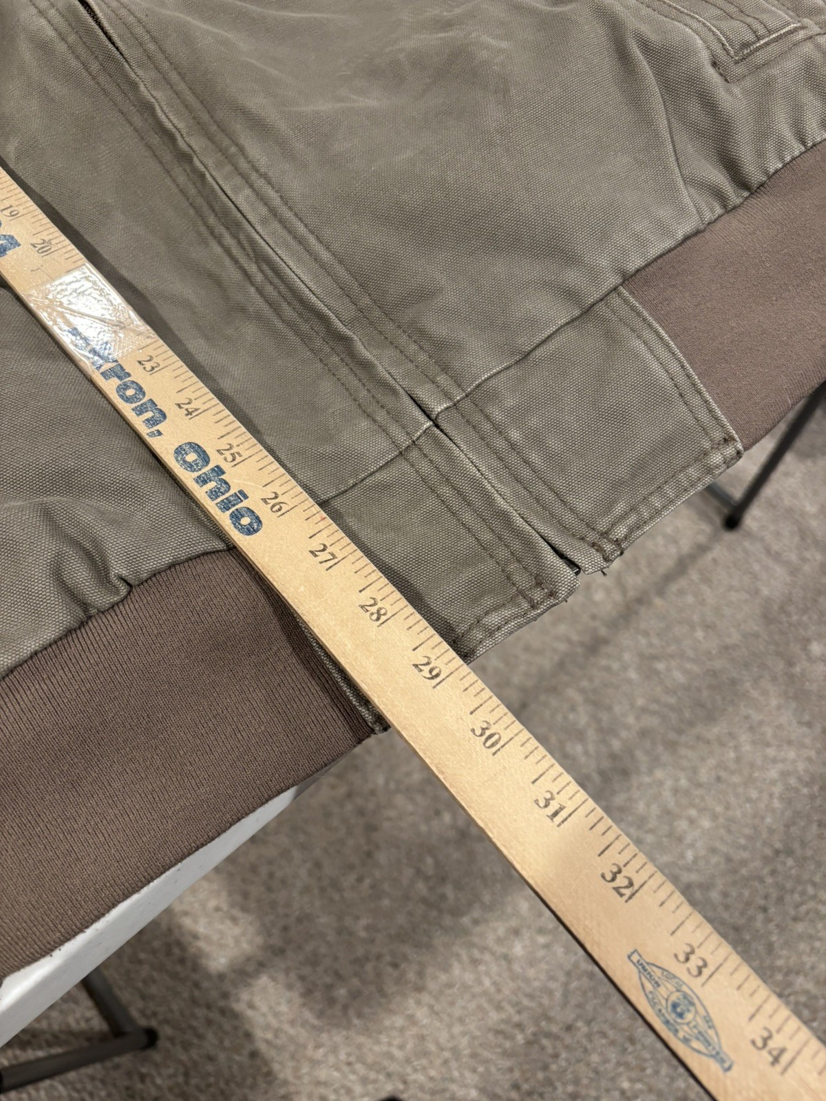 Snap On Silver and Grey Workwear Work Jacket Size X-Large Men’s