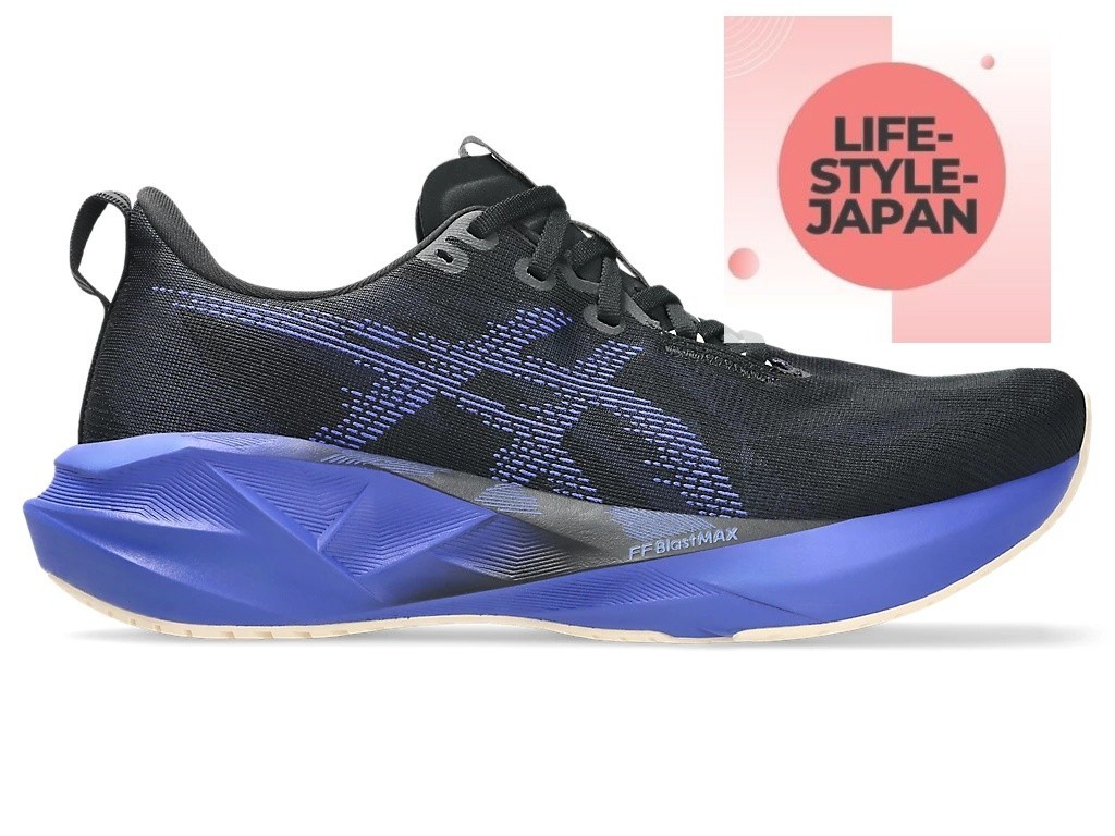 ASICS NOVABLAST 5 1011B974 004 Black Cobalt Burst Men Running Shoes