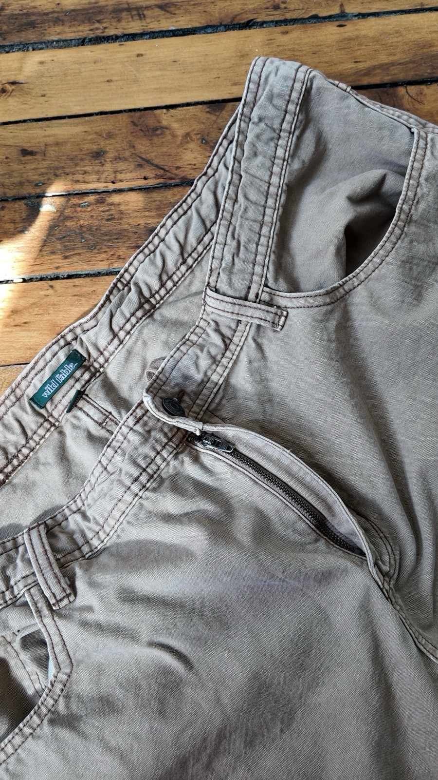 Wild Fable Low Rise Carpenter Pants Size 18 Tan Khaki Utility Skater Y2K Womens