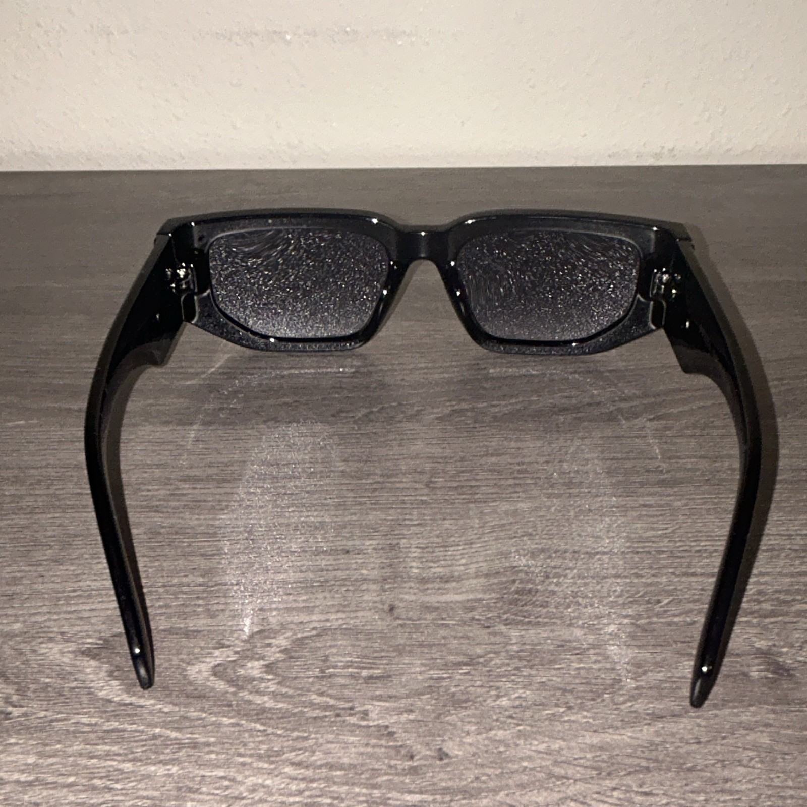 PRADA Rectangle Sunglasses Black Frame/Black Gradient Lenses 55□16-142