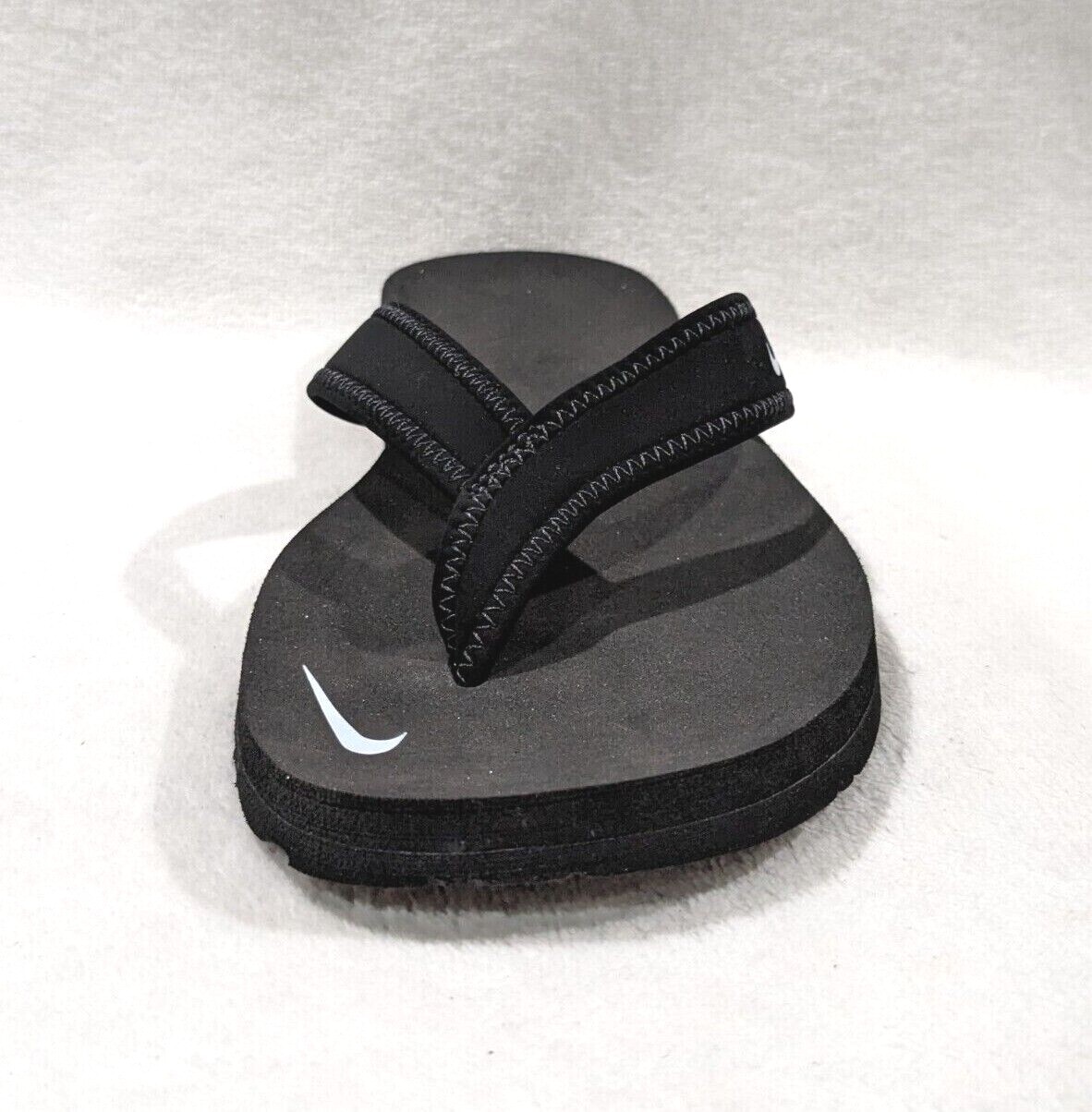 Nike Celso Girl Black/White Women’s Thong Sandals-Sz 6/7/8/9/10/11 NB 314870-011