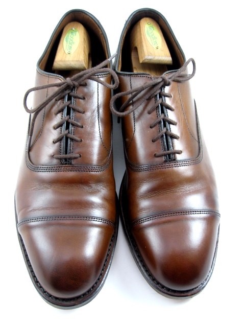 Allen Edmonds “PARK AVENUE” Cap-Toe Oxfords 11.5 D Chili Made in USA (787N)