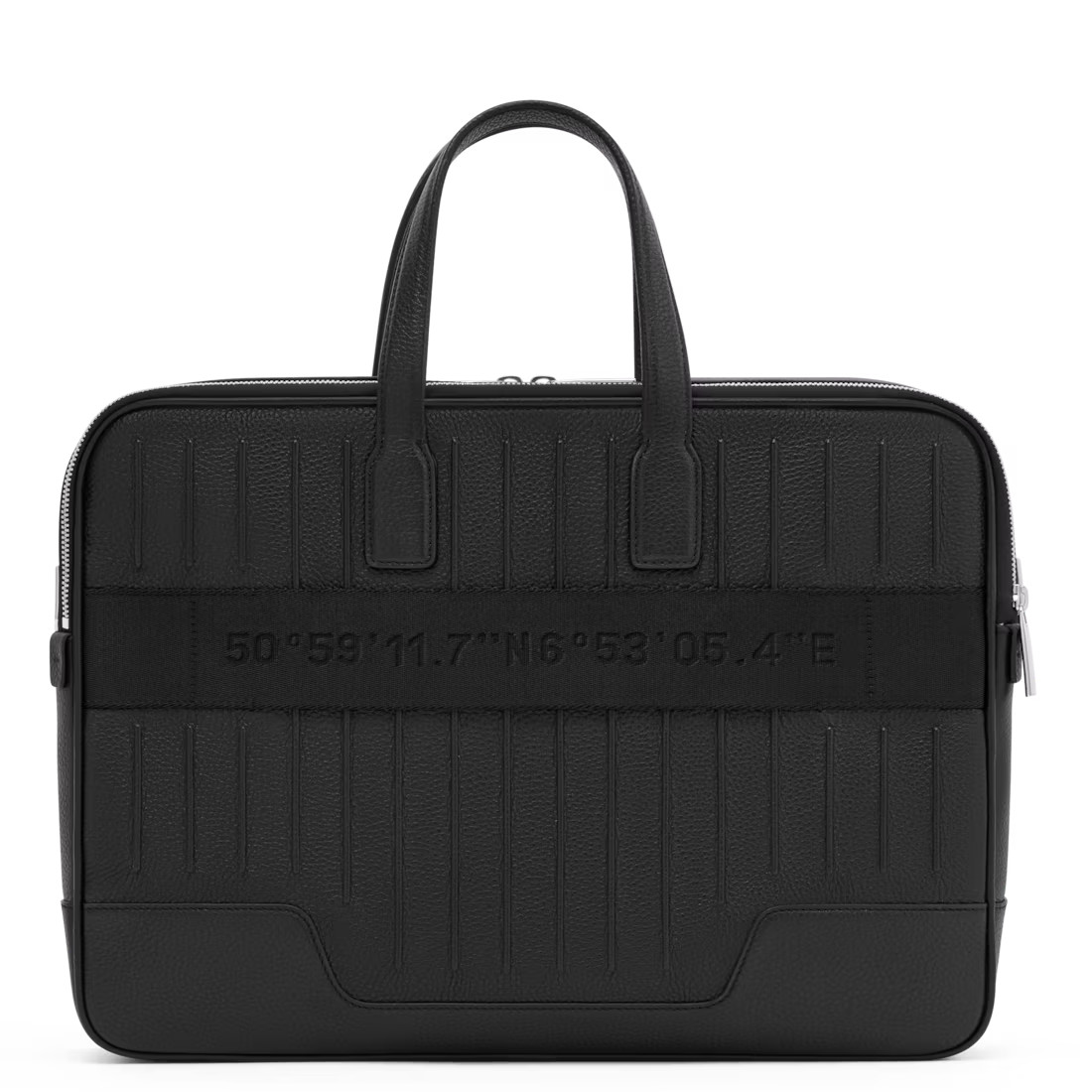 RIMOWA Never Still Leather Briefcase, Black, $1,790 Retail