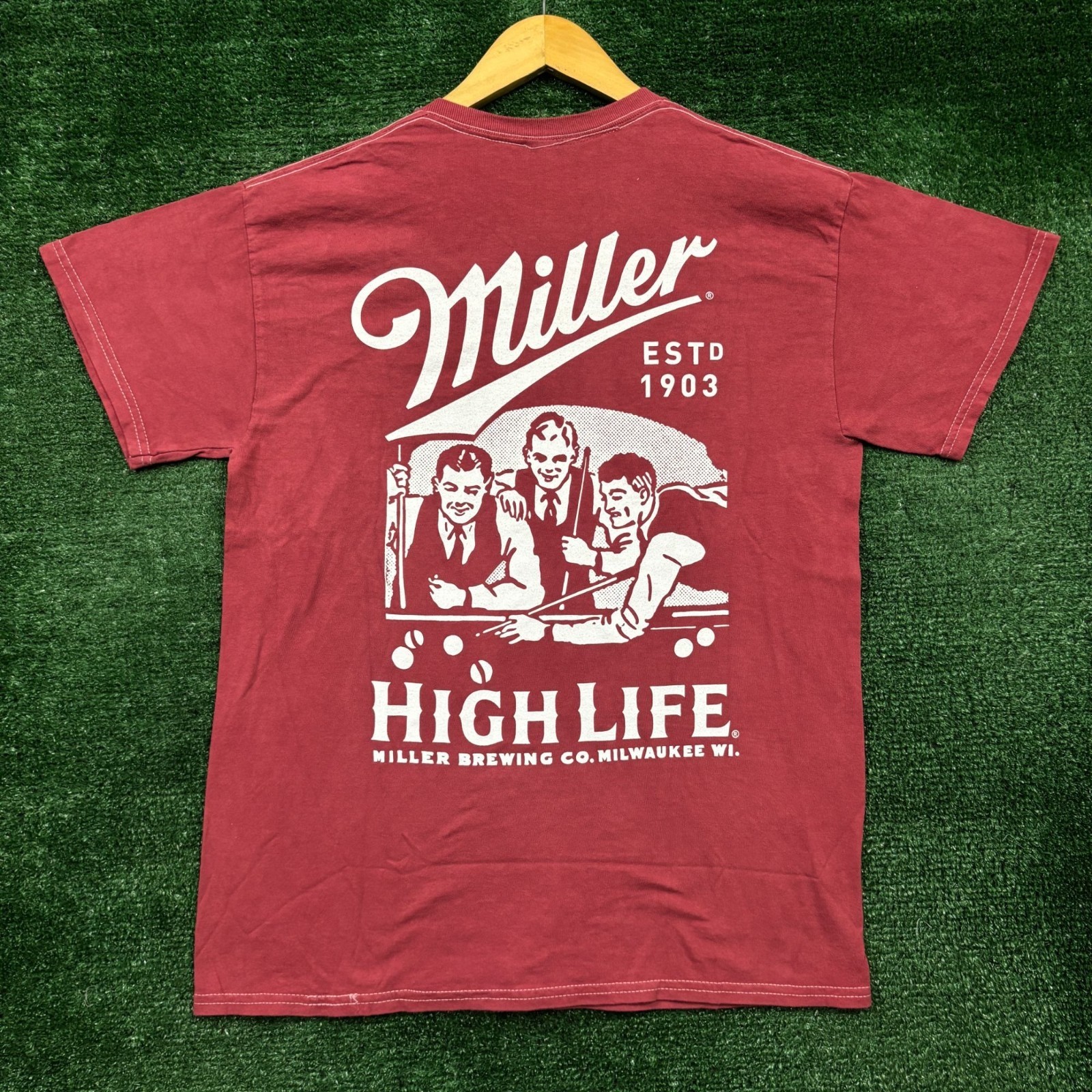 Miller Brewing Co Miller High Life Est 1903 T-Shirt Size Medium
