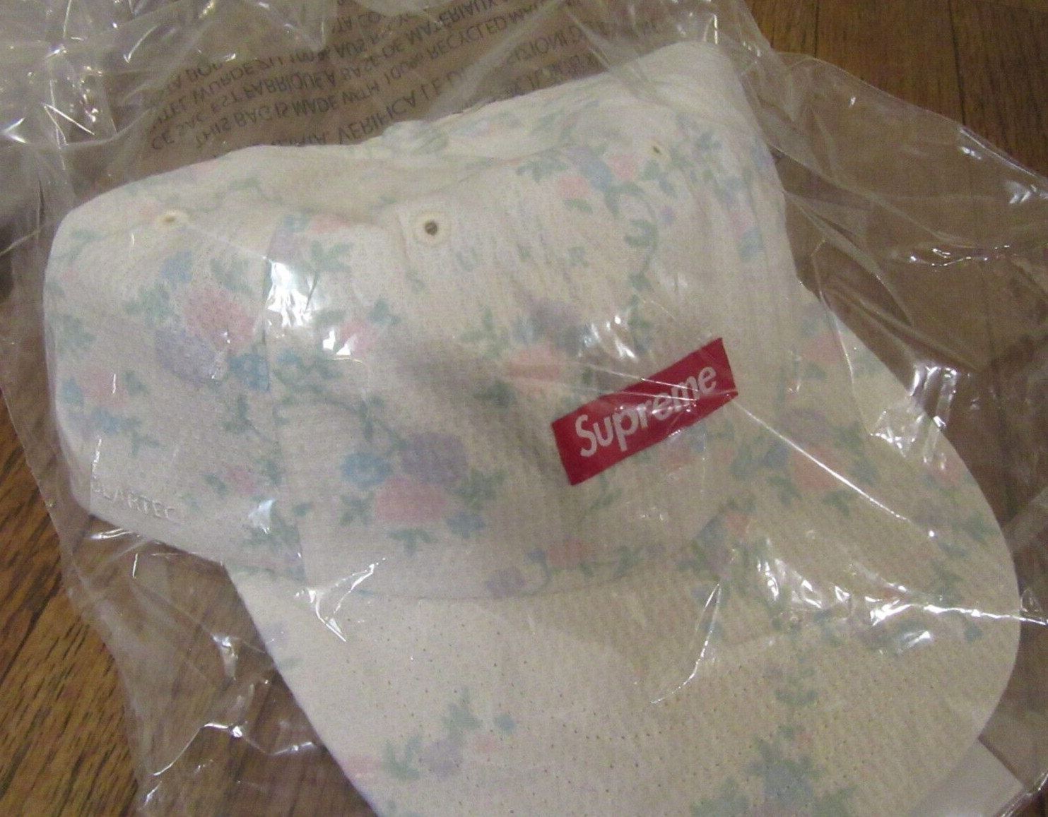 Supreme Polartec Waffle Small Box 6-Panel Cap Hat Floral FW24 Supreme New York
