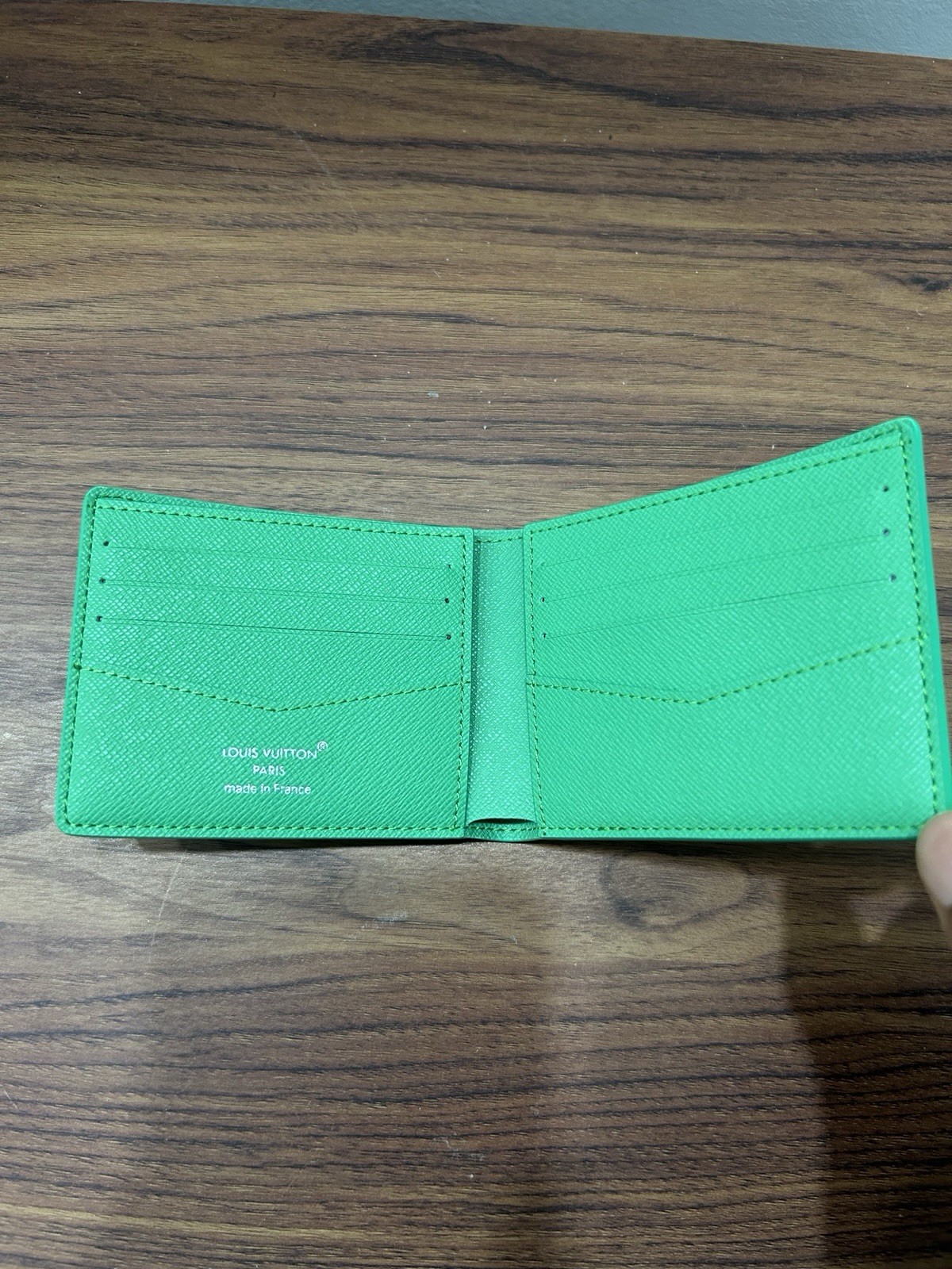 Louis Vuitton Golf Green Bifold Wallet
