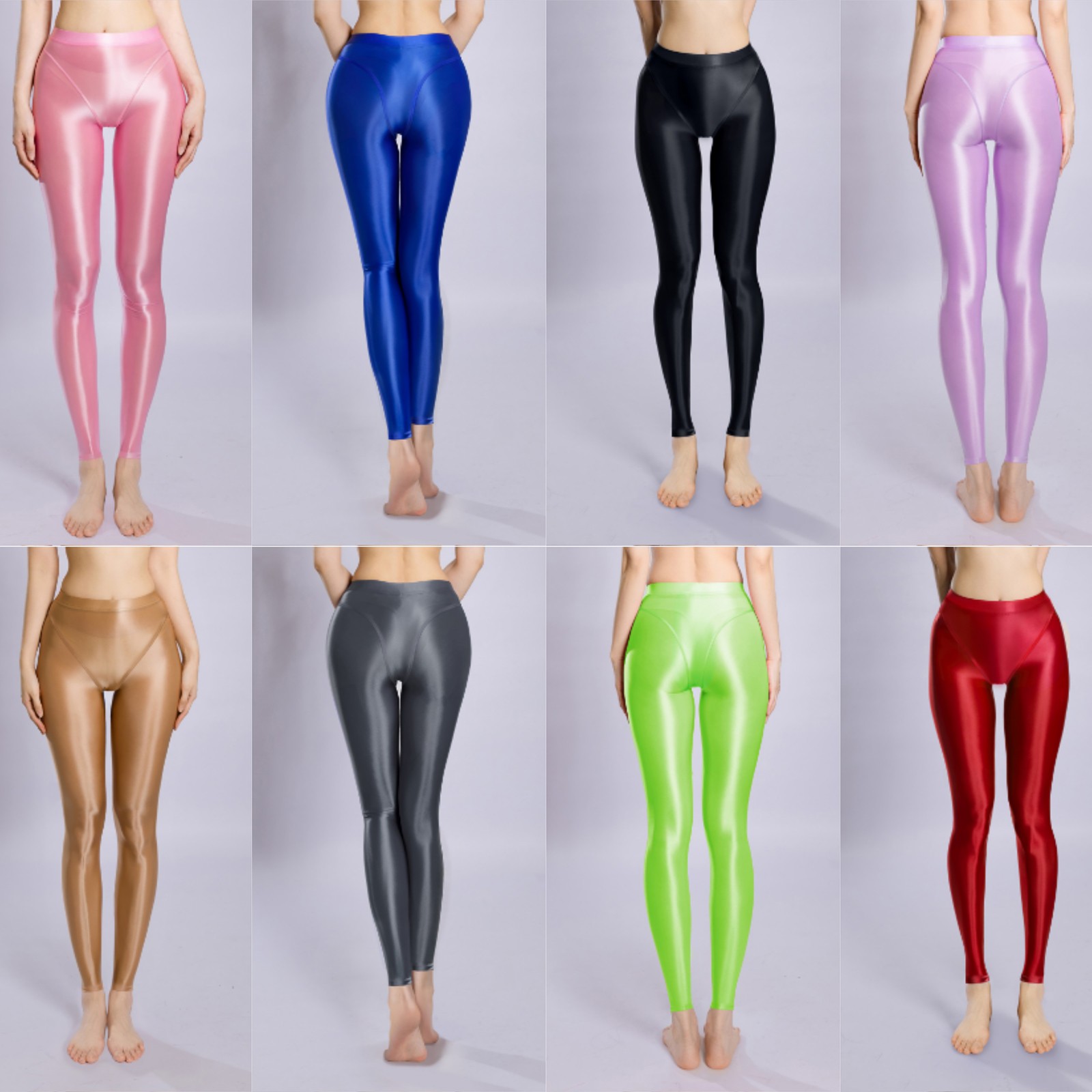 US YiZYiF Women Stretchy Opaque Tights Tummy Control Sport Tight Skinny Pants