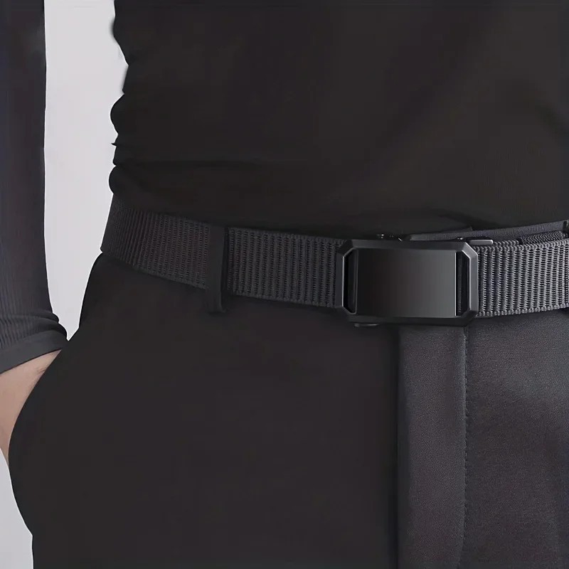 High👖quality belt with automatic buckle🔗tactical work pants made of fabric