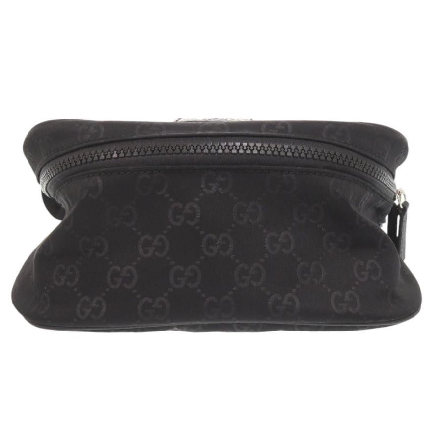 GUCCI Bag: Nylon GG Black W25H19D11cm w/dust bag;