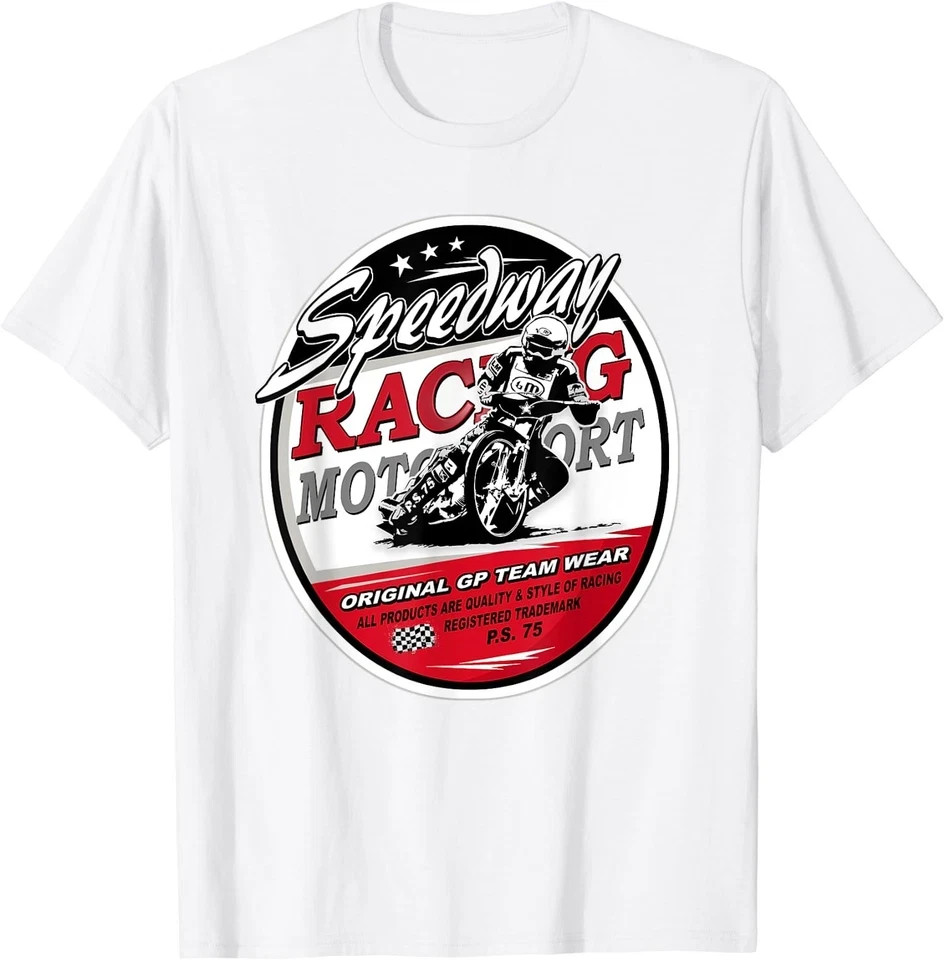 Motorcycle Speedway Flat Track Racing Graphic Tee Unisex Rider Gift T-Shirt