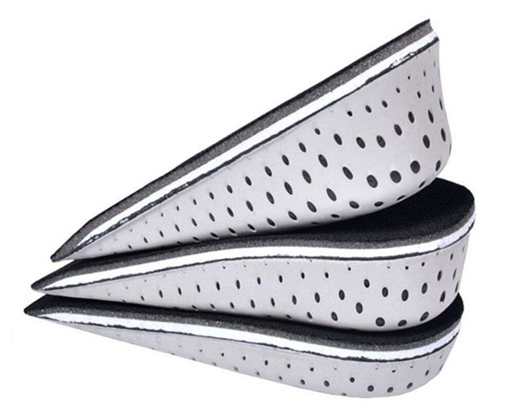 3.8cm 1 pair Height Increasing shoes Insoles Heel Lift Pad Insert Shoe Taller