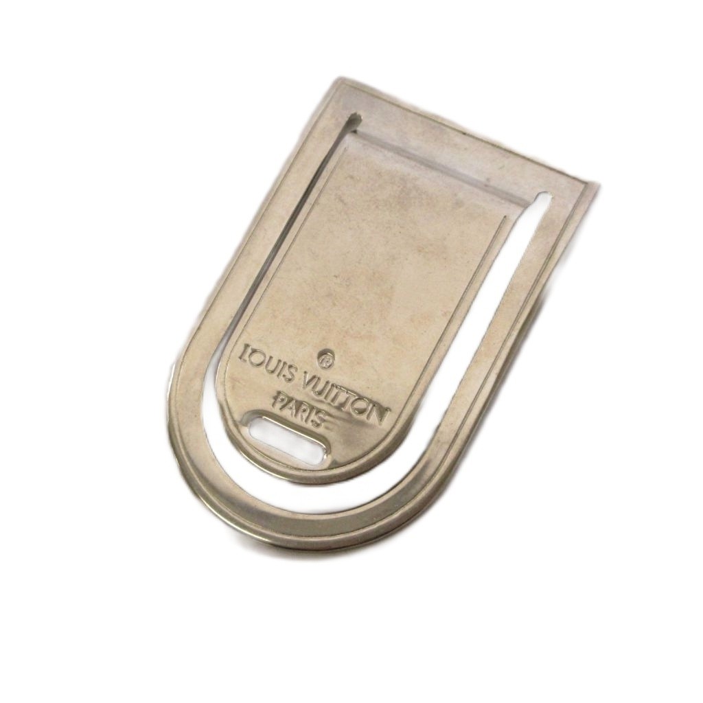 Louis Vuitton LOUIS VUITTON Money Clip Silver M65067 /TK ■OH Men’s