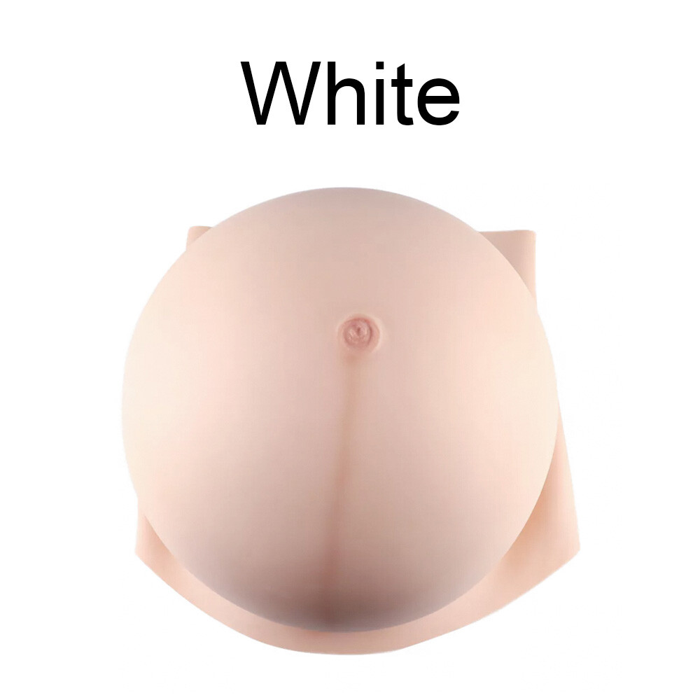 Twins Oversized Pregnant Belly Silicone Fake Belly For Cosplay Transgender