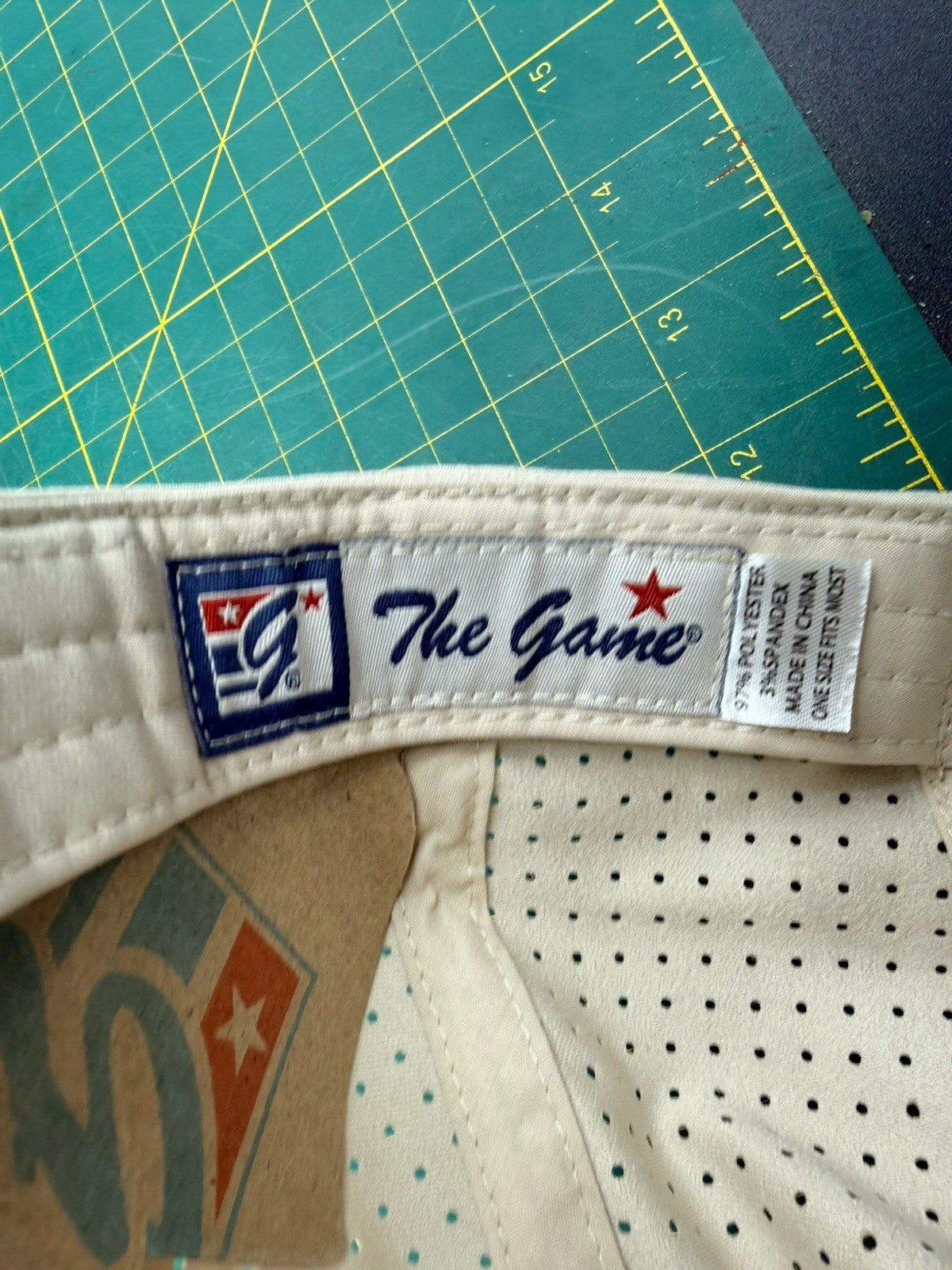 United States Air Force USAF New Wing Logo Beige StrapBack Hat Cap – by The Game