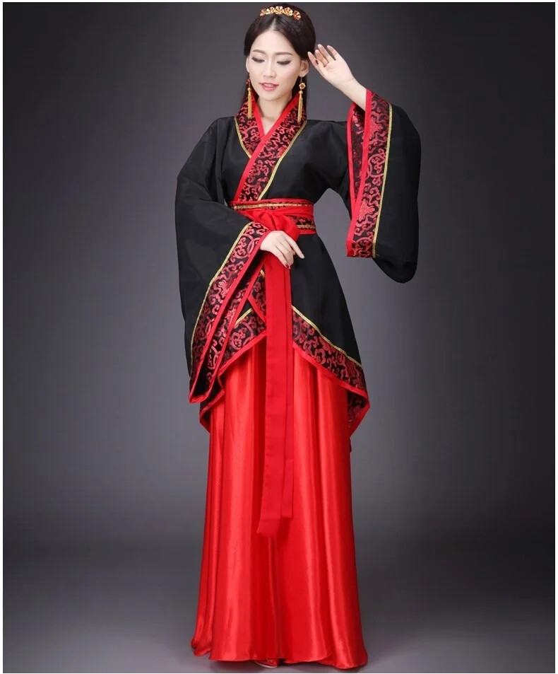 Hanfu Adult Traditional Performance Singers Tang Suit Festival Outfit