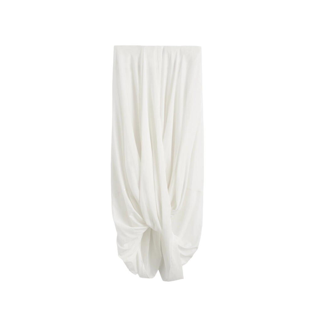 Toteme Womens Cocoon Spring/summer New Twist Long Loose Skirt
