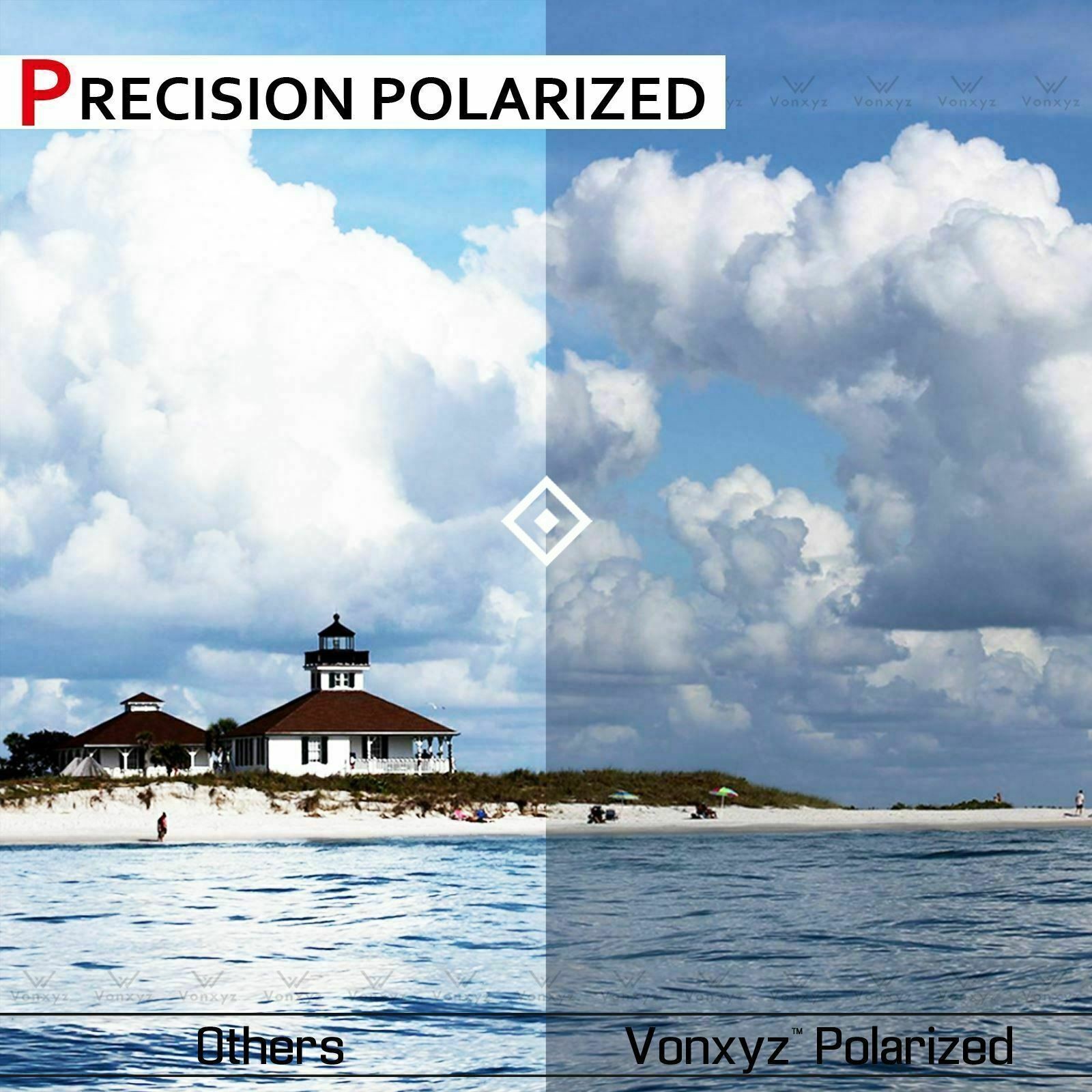 Vonxyz Polarized Replacement Lenses for-Oakley Batwolf OO9101 Sunglass – Options