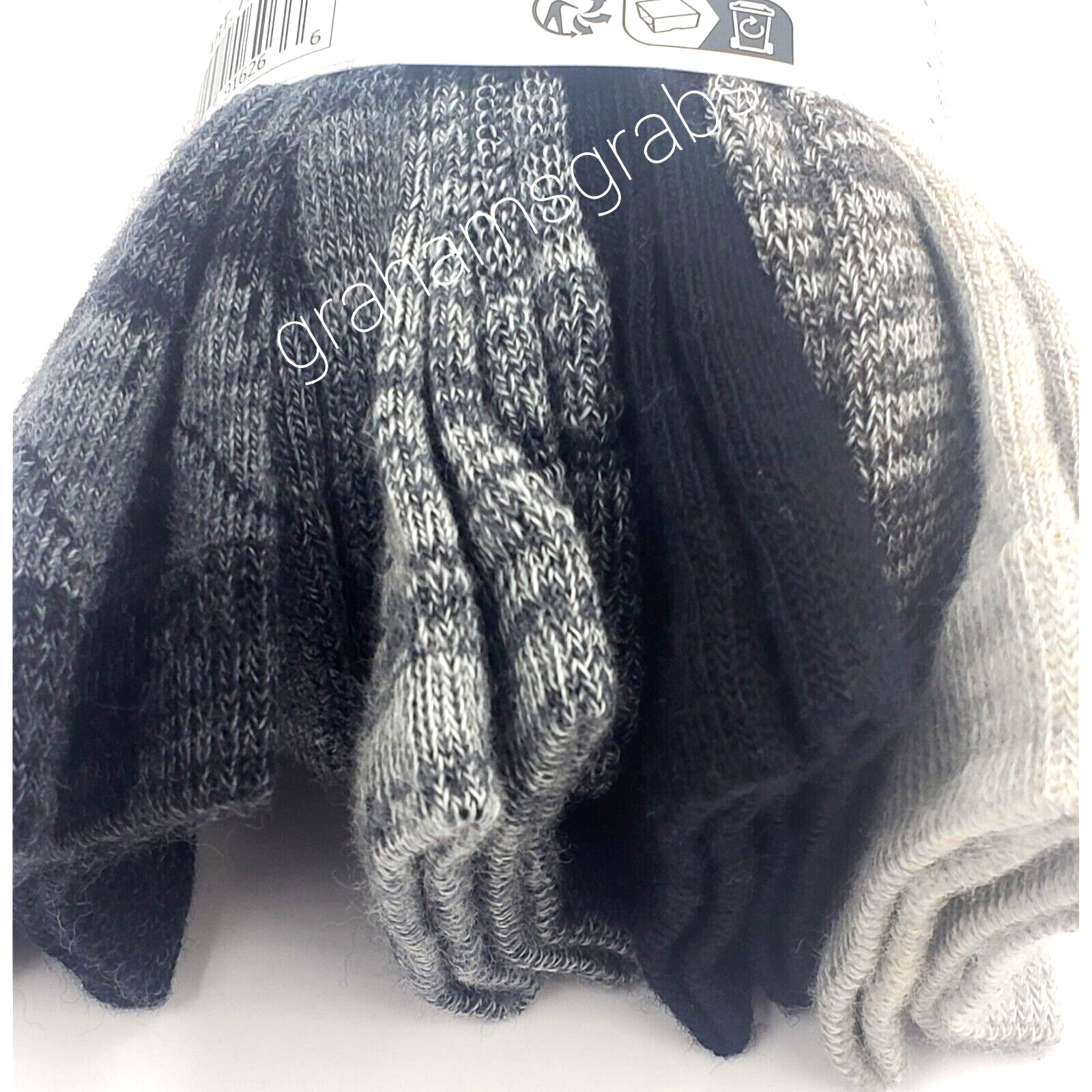 KIRKLAND LADIES WOMENS EXTRA FINE MERINO WOOL BLEND CREW SOCKS (4 PAIR) CHOICE!