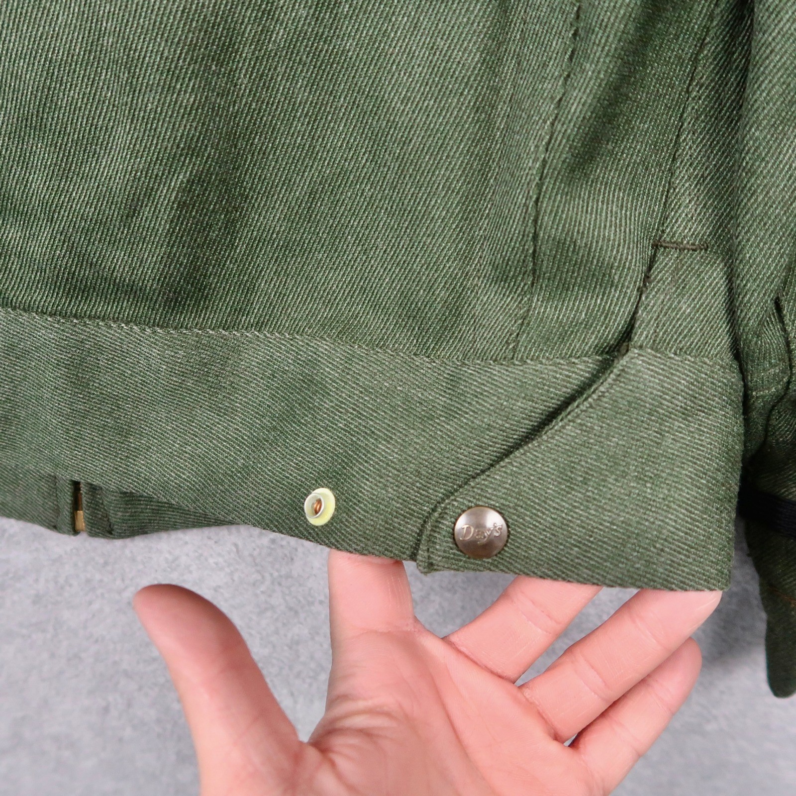 Vintage 60s Deadstock Days Iron Duke Whipcord Jacket Mens 40 Talon Zip Smiths