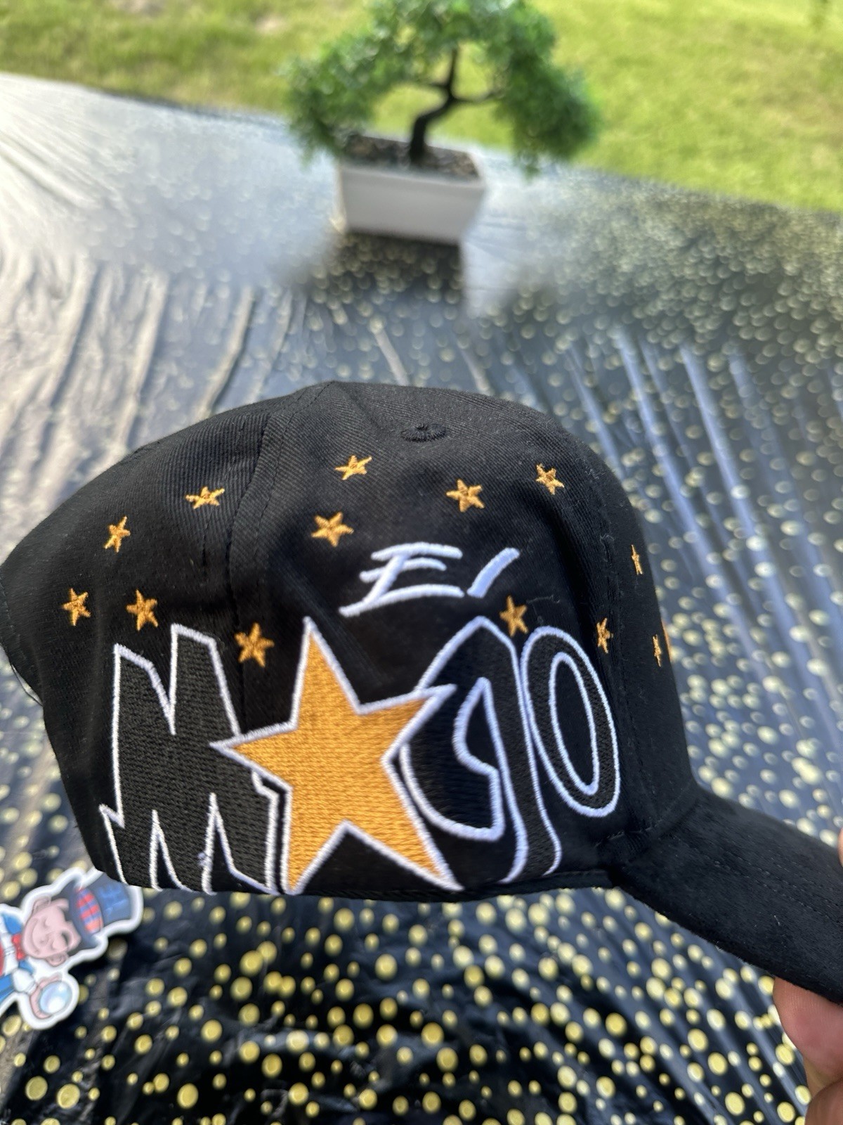 ThirtyOne EL MAGO “LA”ORANGE Black Snapback Hat Adjustable One Size Men