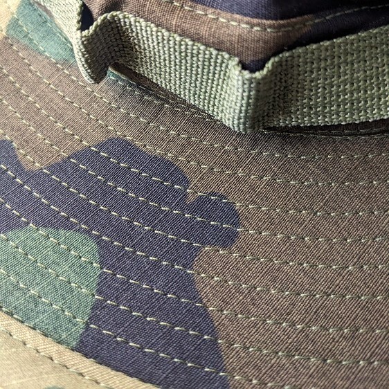Vietnam ERDL Woodland Boonie Cover- Military Issue Boonie Hat