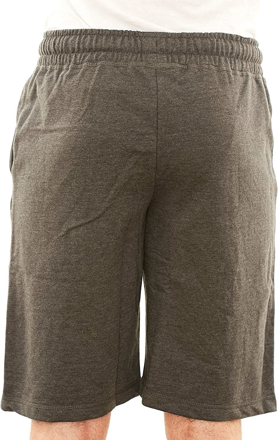 Republic Blue Men’s Sweat Shorts Fleece Cotton Jogger Gym Shorts with Pockets