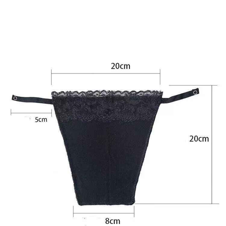 7 Pack Women Lace Cami Clip-on Mock Camisole Overlay Modesty Panel Fashion Gift