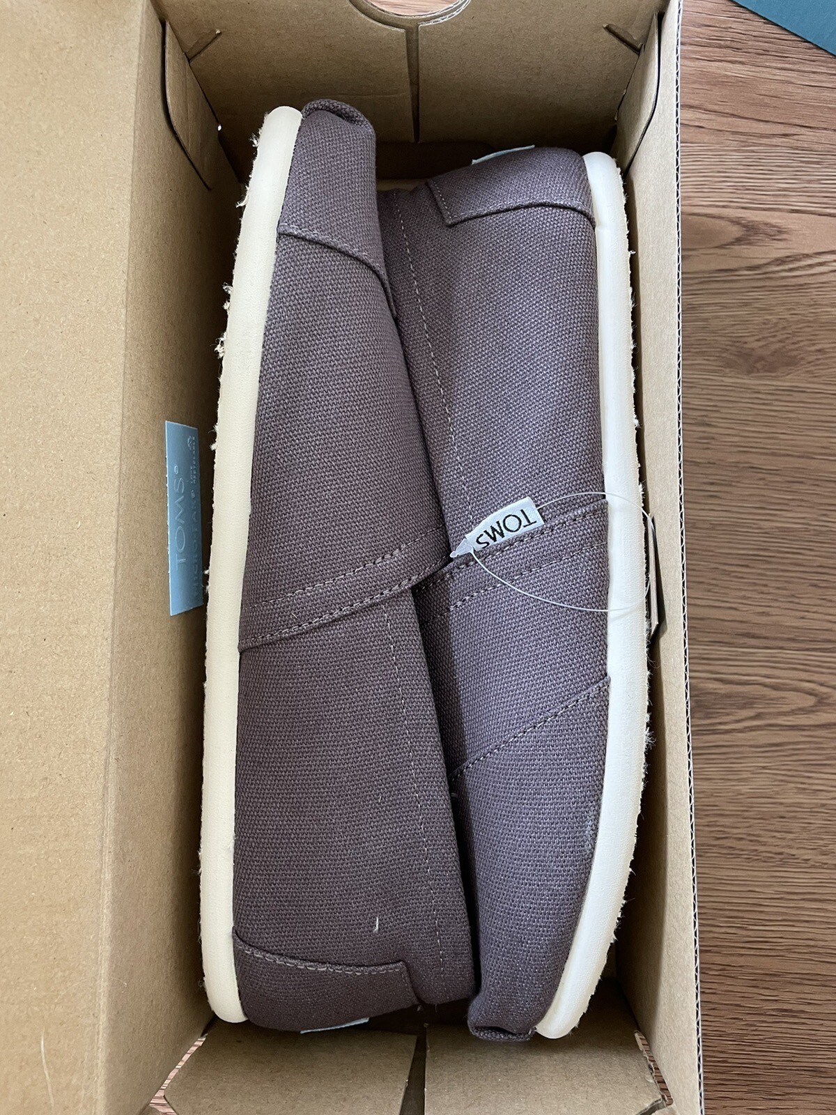 New With Tags $50 TOMS Alpargata Canvas Shoes (For Men) US 7 UK 6 EU 39#087