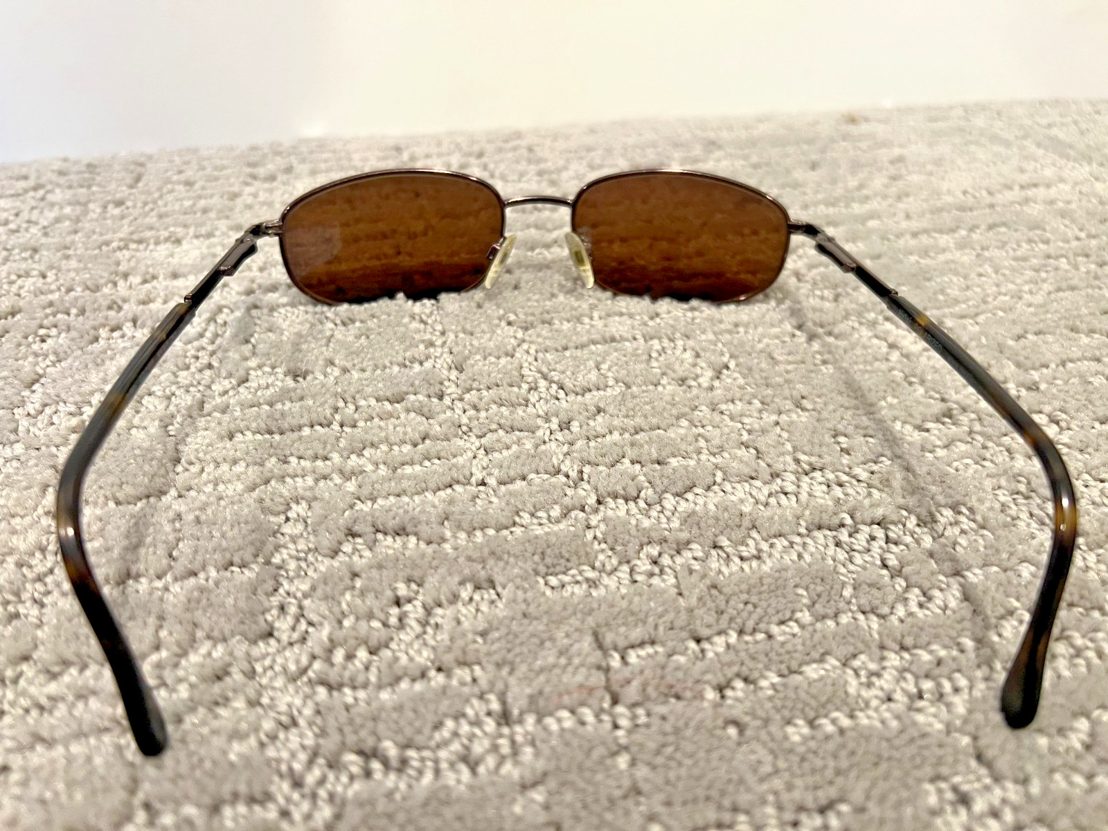 Reptile Sunglasses GOLD ESP Dusky Brown Frames w/ Brown Polarized Lenses
