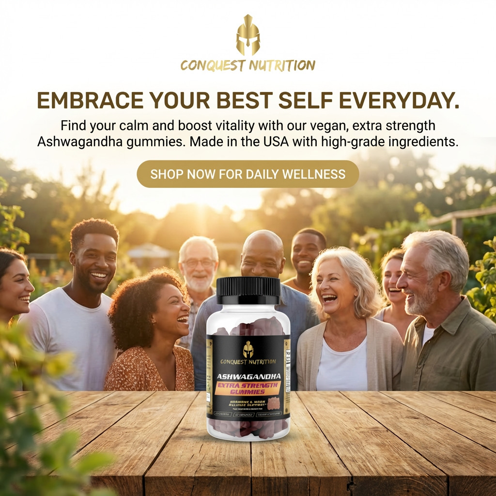 Ashwagandha Extra Strength Gummies – 60 Vegan Gummies for Enhanced Wellness