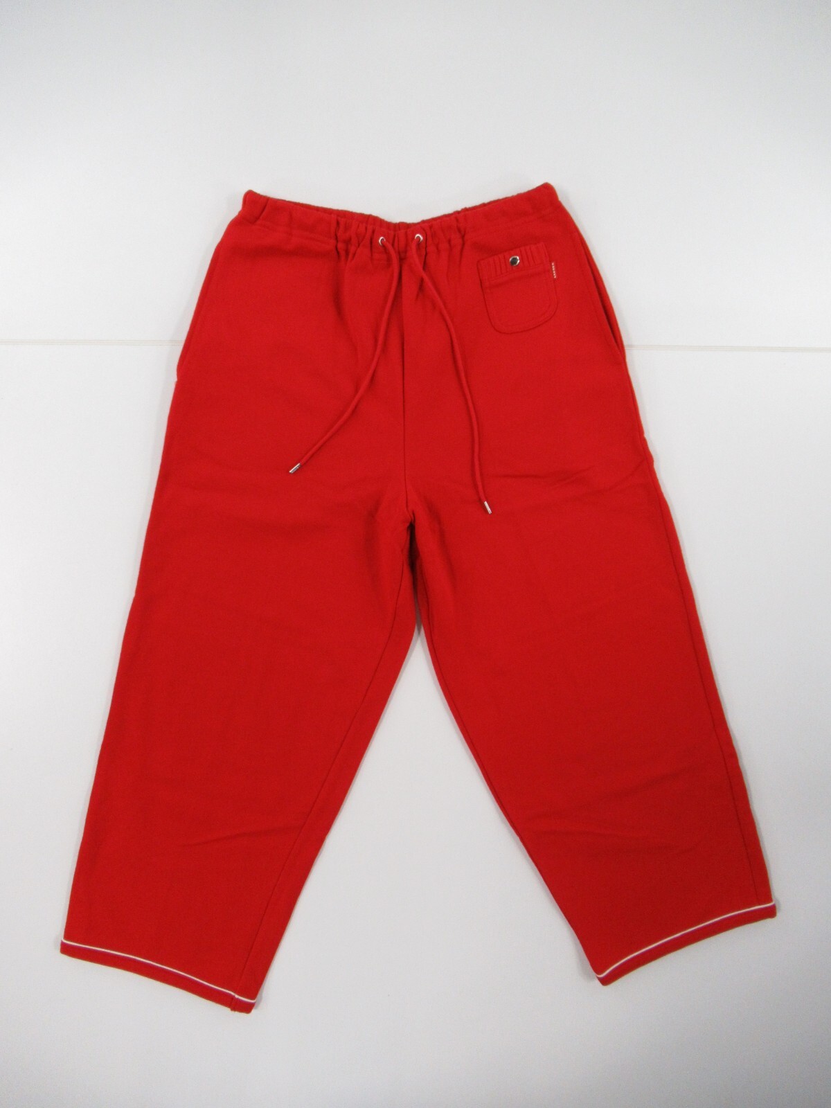 NWT Lauren Jeans Co. Ralph Lauren Women’s Capri Sweat Red Pants Pet Size P #G200