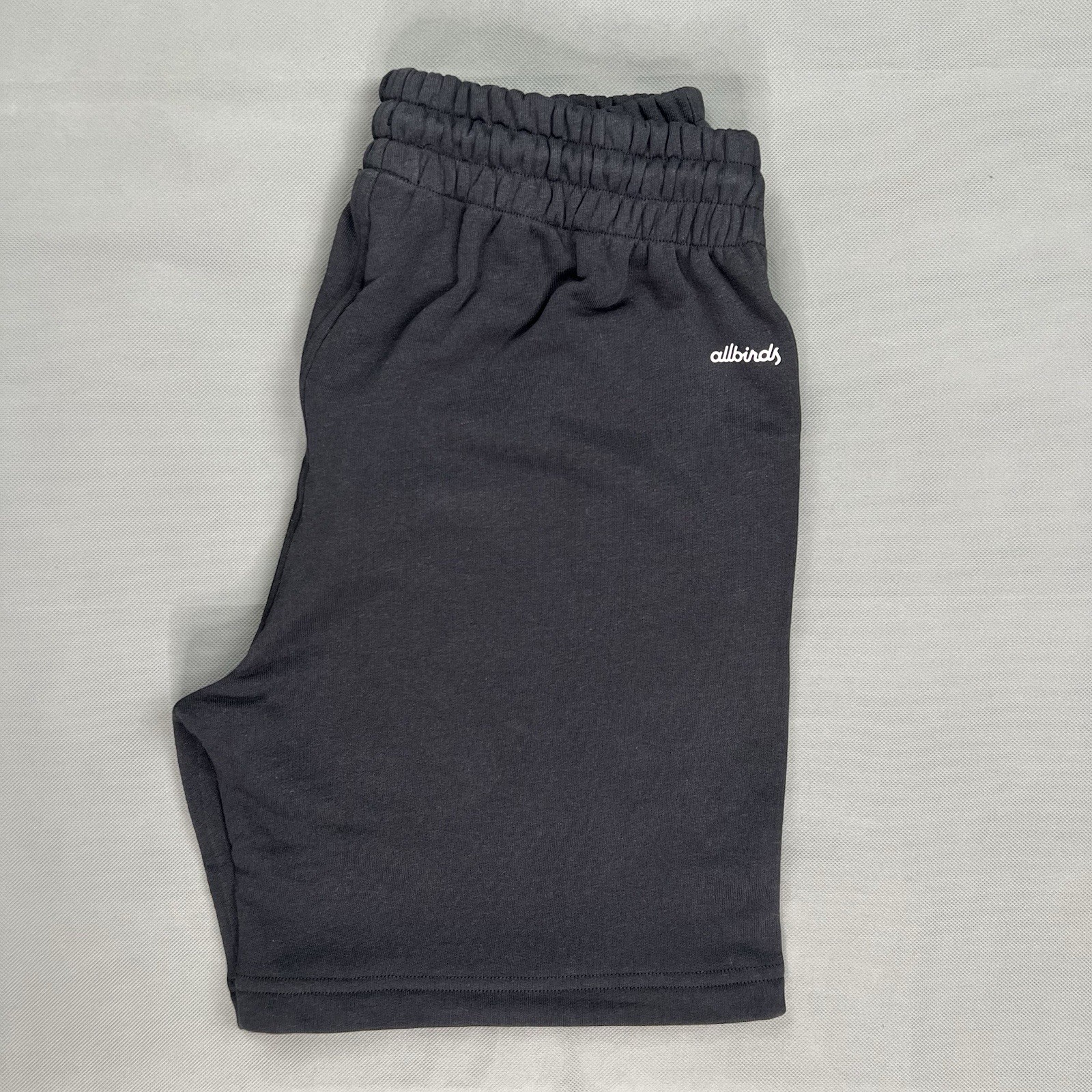 NEW Allbirds R&R Black Sweat Shorts Lounge Drawstring Pockets Casual Size S