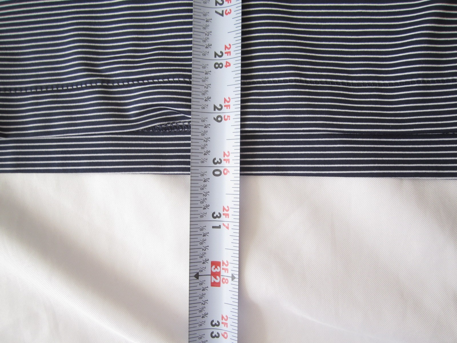 Men Peter Millard Crown Crafted Striped 1967 Blue Bird Sleeve Shirt Sz L (MT787)