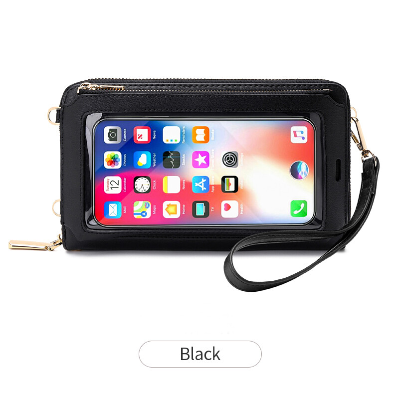 Women’s Wallet Touch Screen Cellphone Crossbody Bag RFID Blocking Purse Handbag