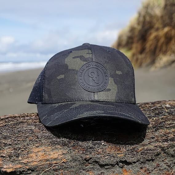 RAM ADVANTAGE Performance Trucker Hat | PVC Patch Snapback Cap Premium Quality D
