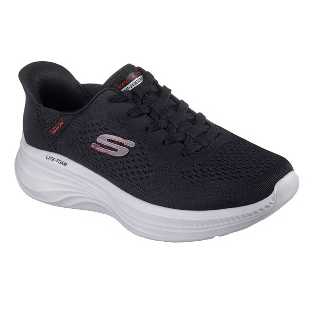Skechers Men’s Hands Free Swift Fit Lite-Foam Sneaker Size 10 Black