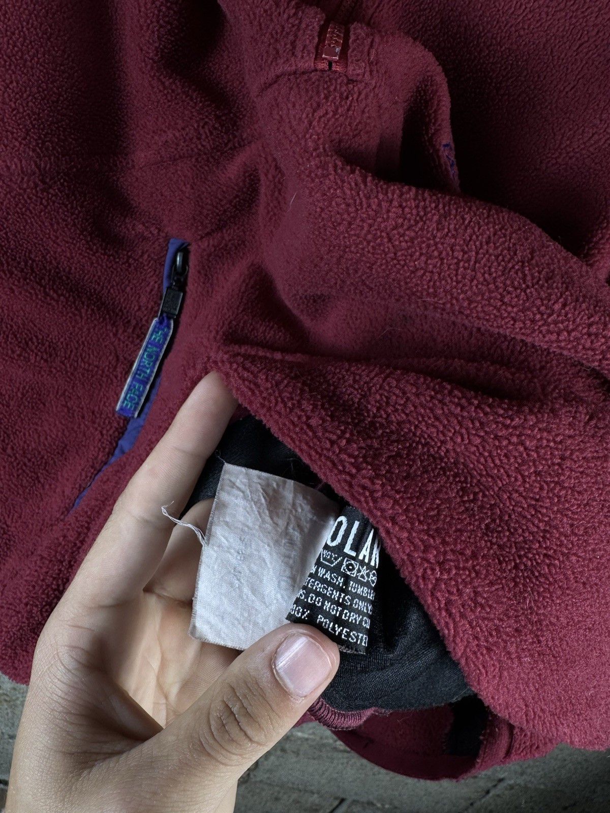 Vintage The North Face Layering System 90’s Fleece Jacket Polartec Size L