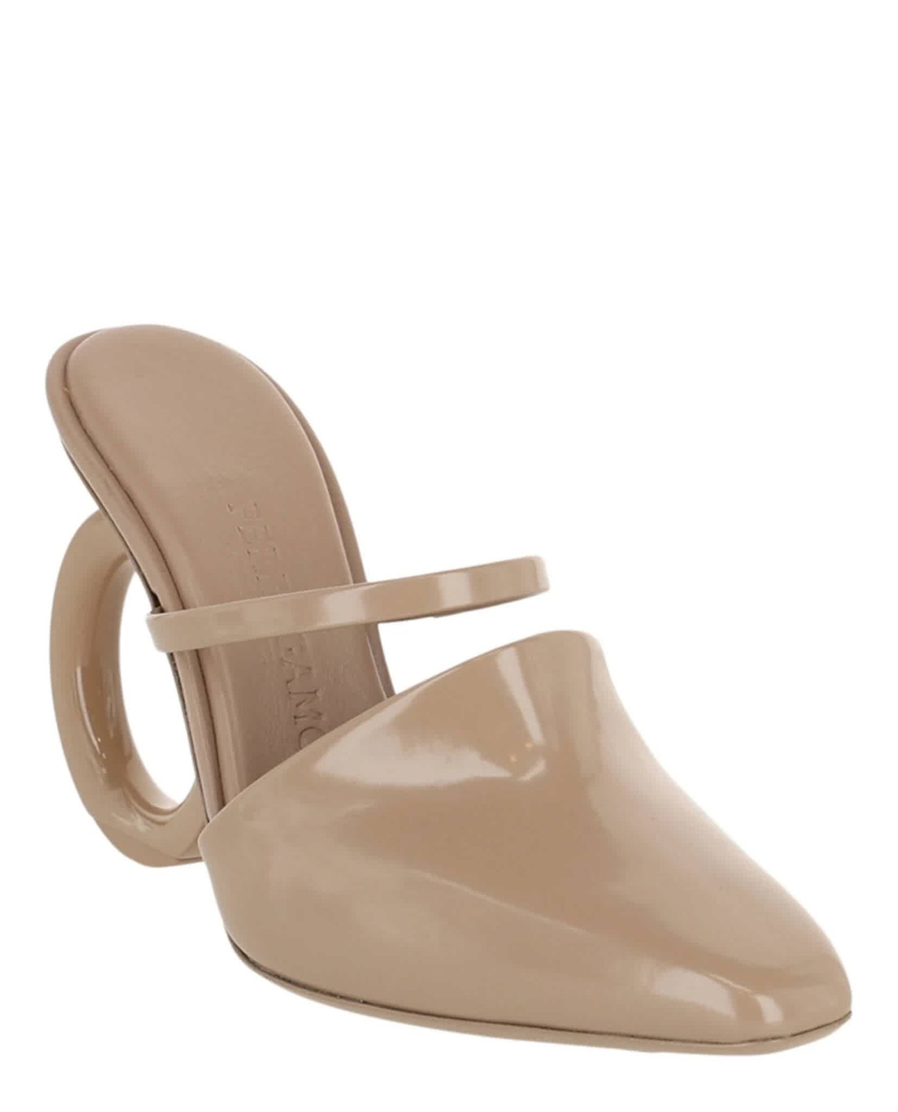 Ferragamo Adara Gancini Mule Heels