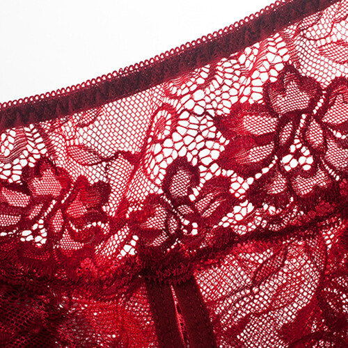 Plus Size Womens Lace Crotchles Panties Thongs G-string Lingeries Sexy Underwear