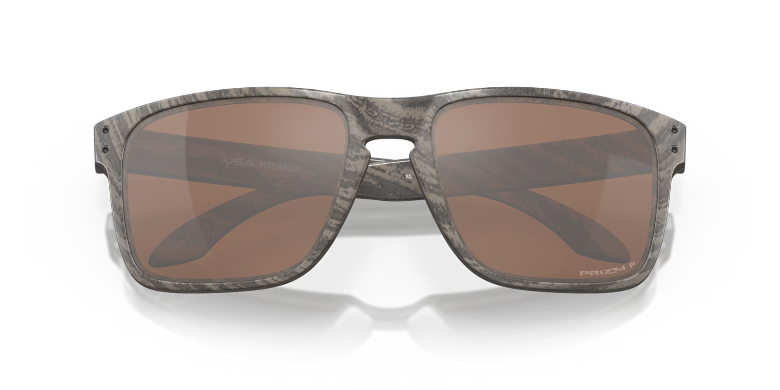 NEW* Oakley HOLBROOK XL Woodgrain POLARIZED PRIZM Tungsten Sunglass OO9417-06