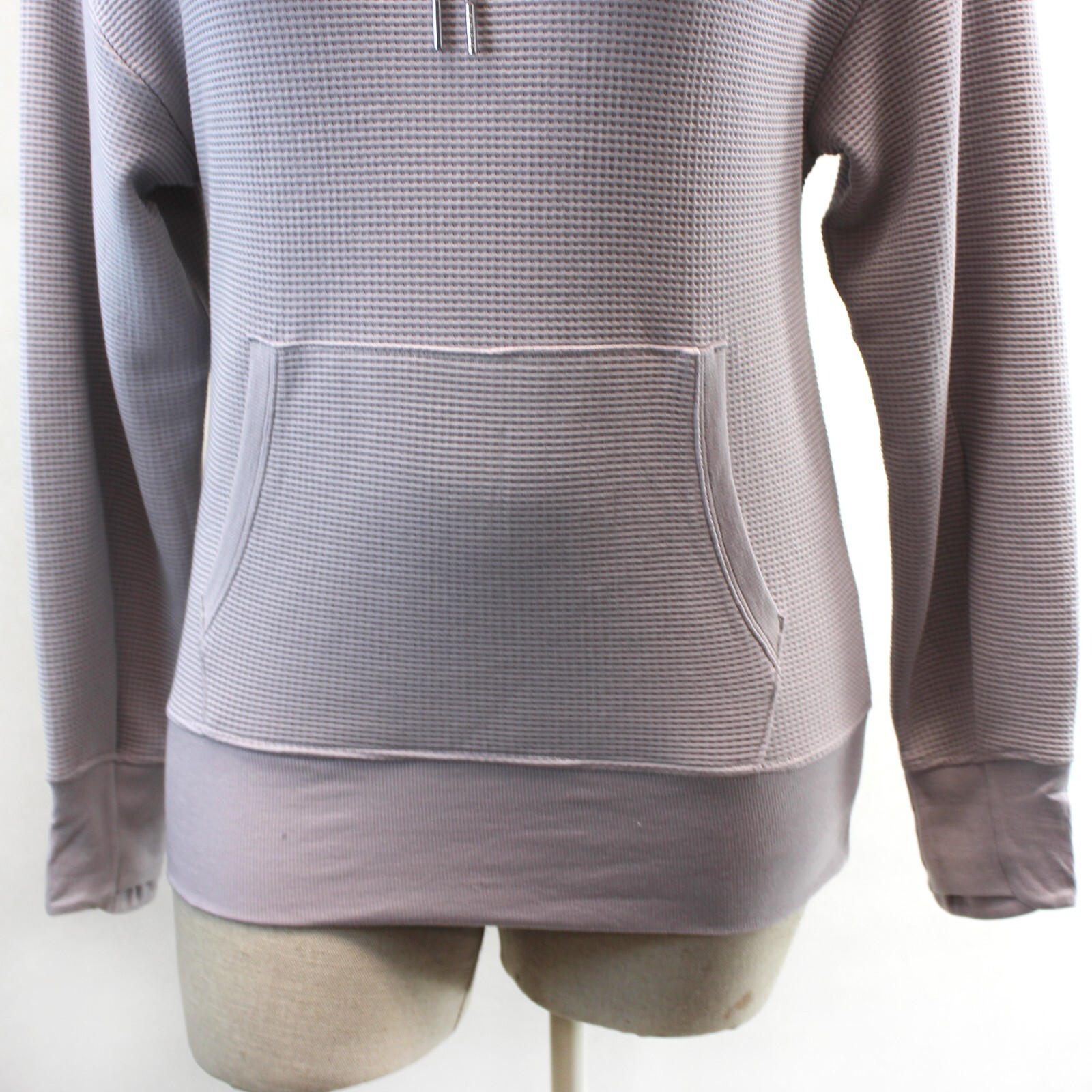 ATHLETA Light Purple Textured Pockets Hoodie Sweatshirt XLTall
