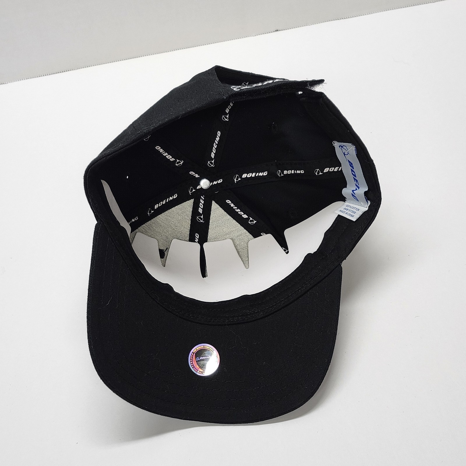 Boeing 787 Dreamliner Hat Cap Dream Delivered Official Merchandise Black Cotton
