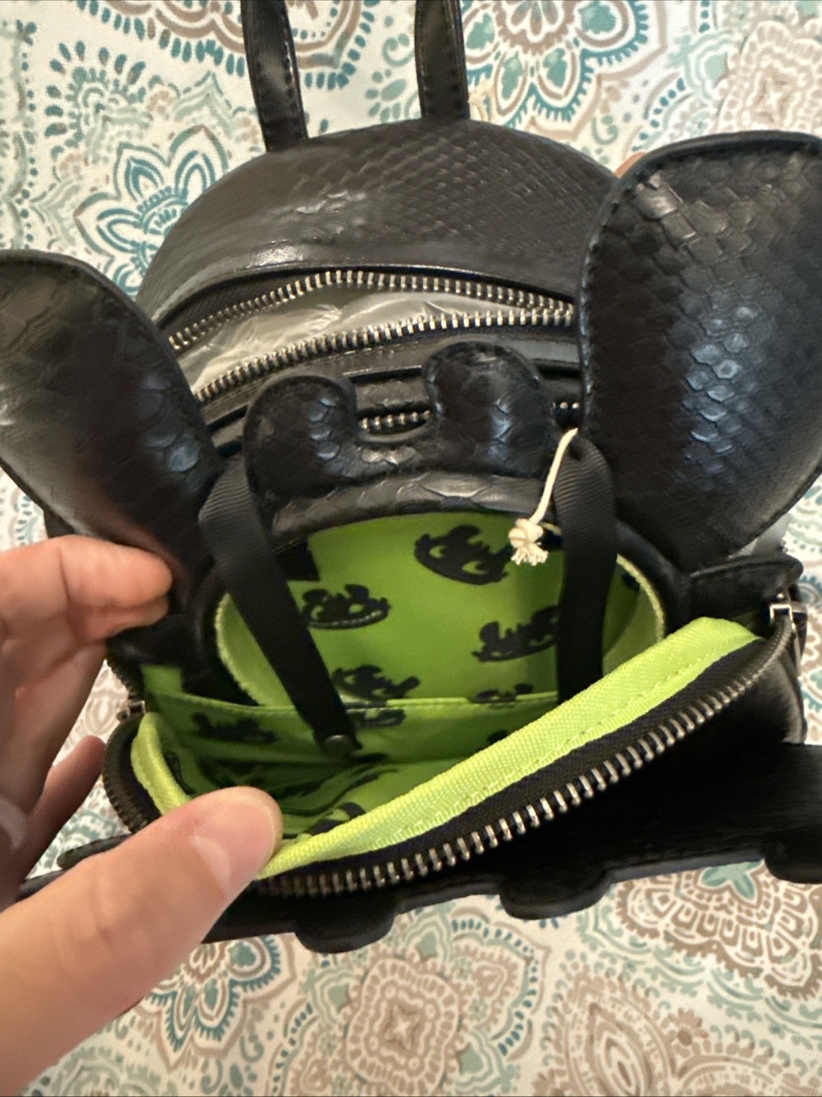 2025 Loungefly Universal Epic How To Train Dragon Toothless Headband Backpack