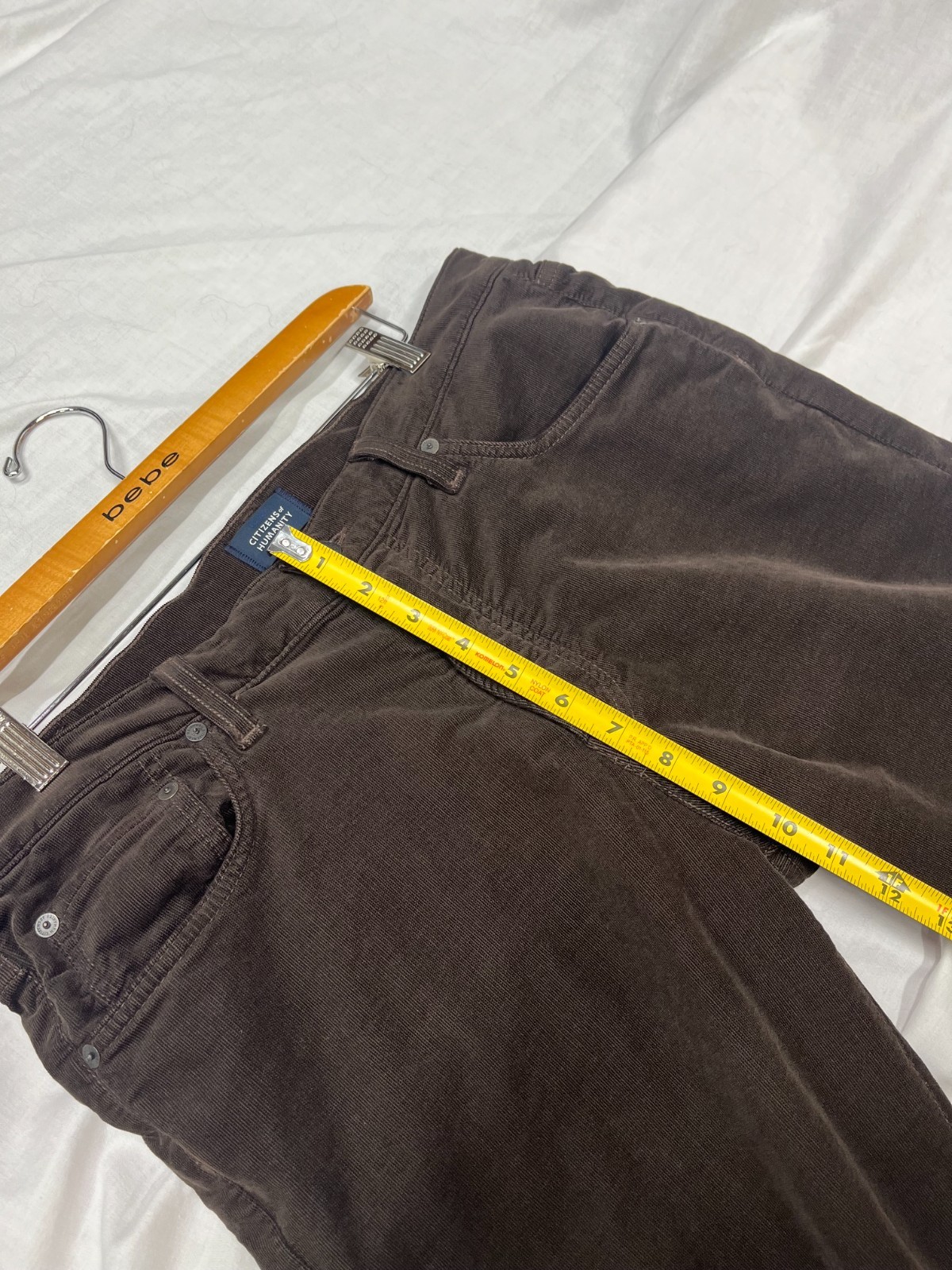 Citizens of Humanity Corduroy Pants Mens 33 Brown Made in USA