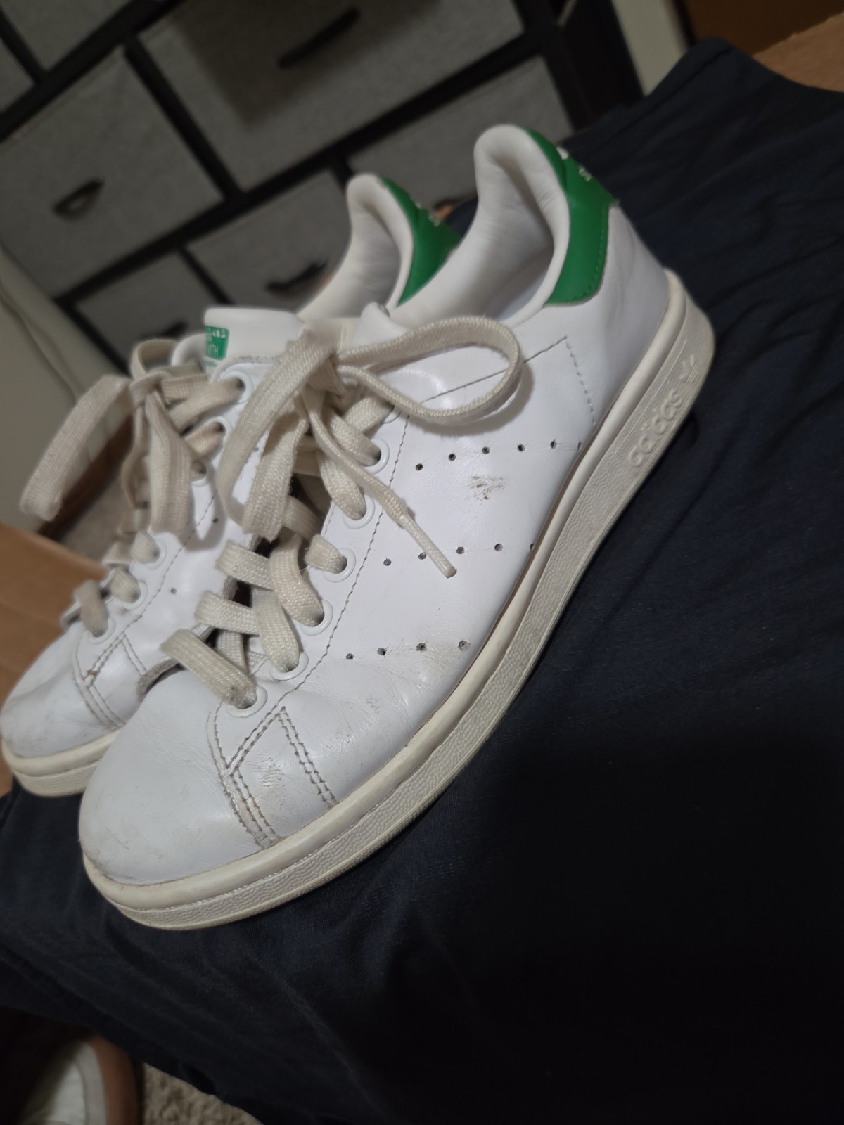 Adidas Stan Smith White Green Classic M20324 Men’s 5.5 / Women’s 6.5