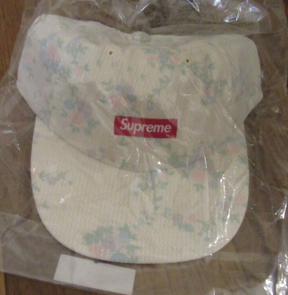 Supreme Polartec Waffle Small Box 6-Panel Cap Hat Floral FW24 Supreme New York