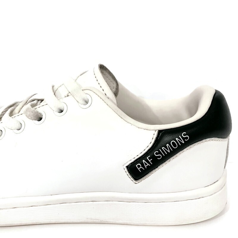 Raf Simons (Runner) White/black Leather Orion Shoes Women’s Size US 7/UK 6/EU 39