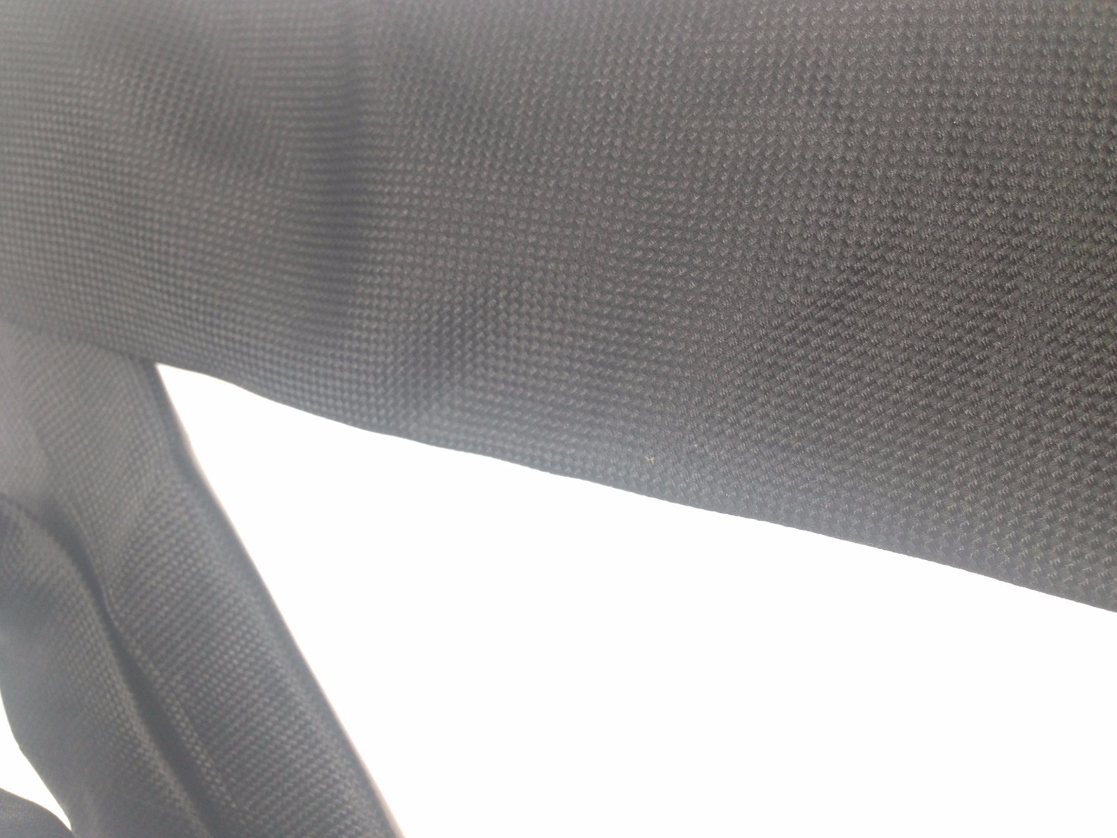 $125 Countess Mara Mens Solid Black Classic Neck Tie Skinny Slim Necktie 58×3.25