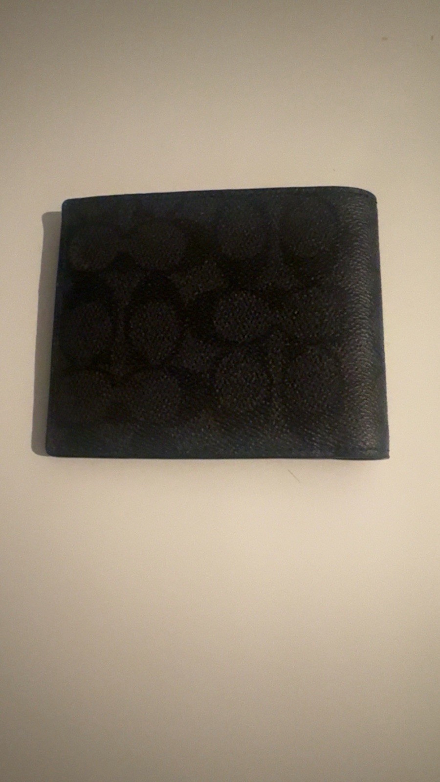 Coach F25519 Leather Wallet – Black